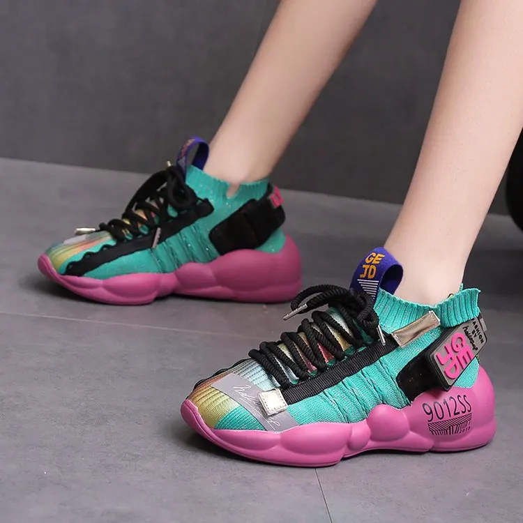 
Female Comfortable Action Running Shoes For women Zapatillas Mujer 