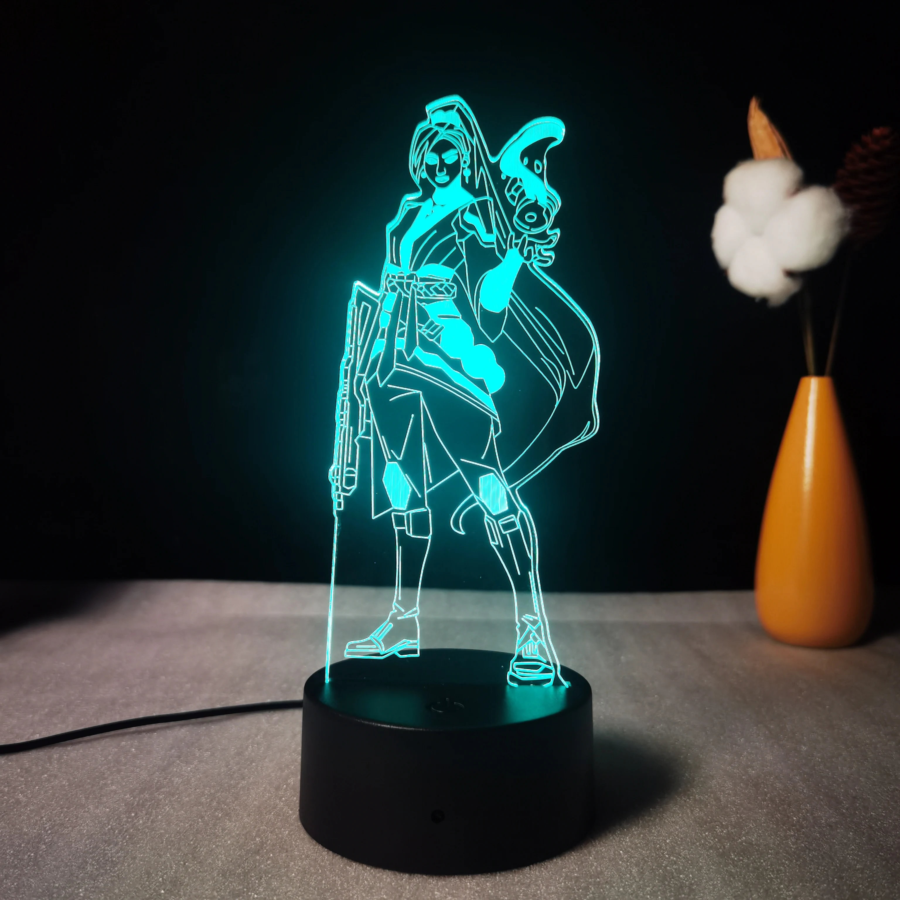 Hot Acrylic Night Lights 3d Led Lamp Touch Remote Control Usb Illusion Tables Lamp For Indoor Decor Kids Toy Gift Smart Lights