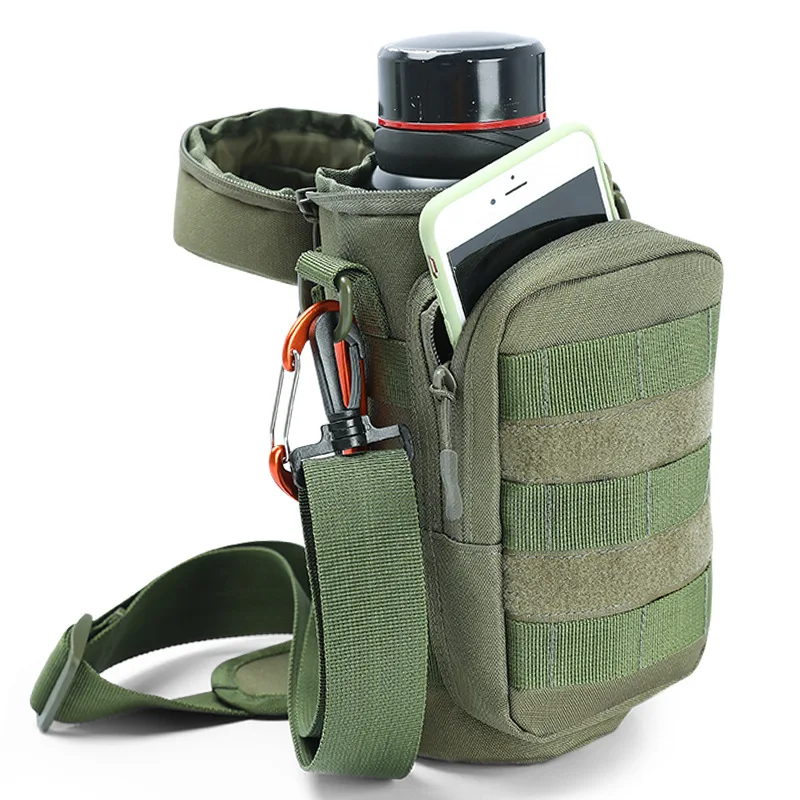 Customized Upgraded Tactical Molle Field Cooler Bag Insulation Summer Winter Outdoor Hydration Carrier Hydration Kettle Bag