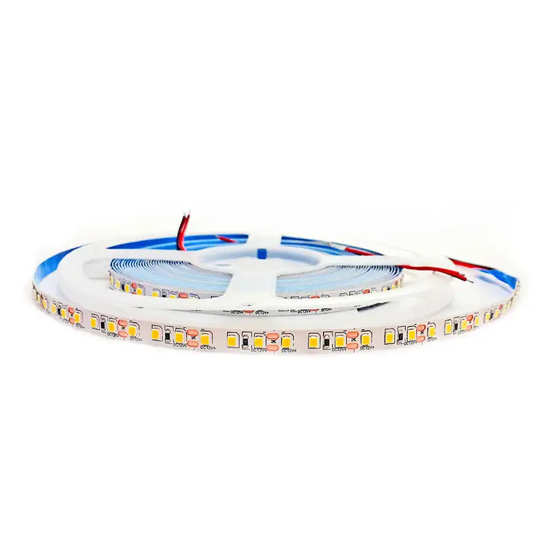 Оптовая продажа Заводская медная печатная плата 8 мм 12 В 24 с регулируемой яркостью 5 м smd2835 гибкая наружная рекламная доска ночная декорация лента