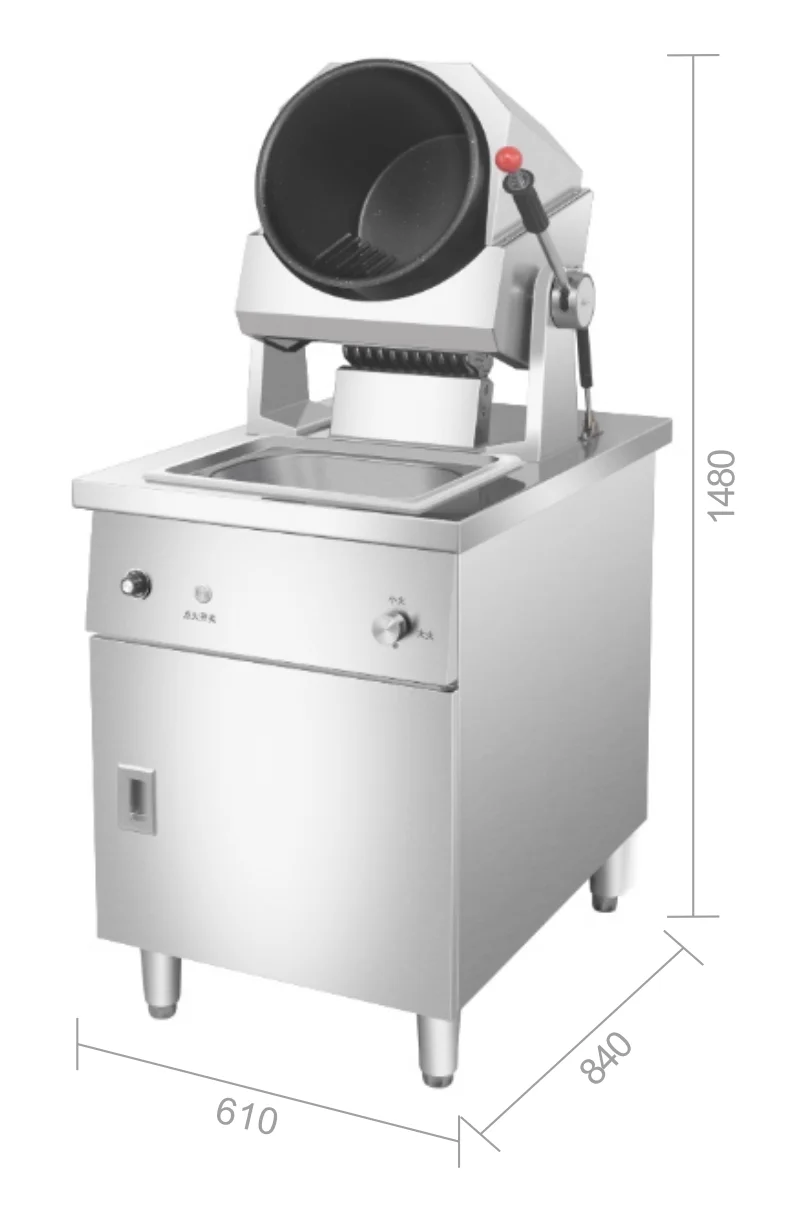 Restaurant Intelligent Cooking Robot Cooker Rotating Automatic Wok Cooking Machine Fry Fried Rice Machine Provided 220V CN;GUA