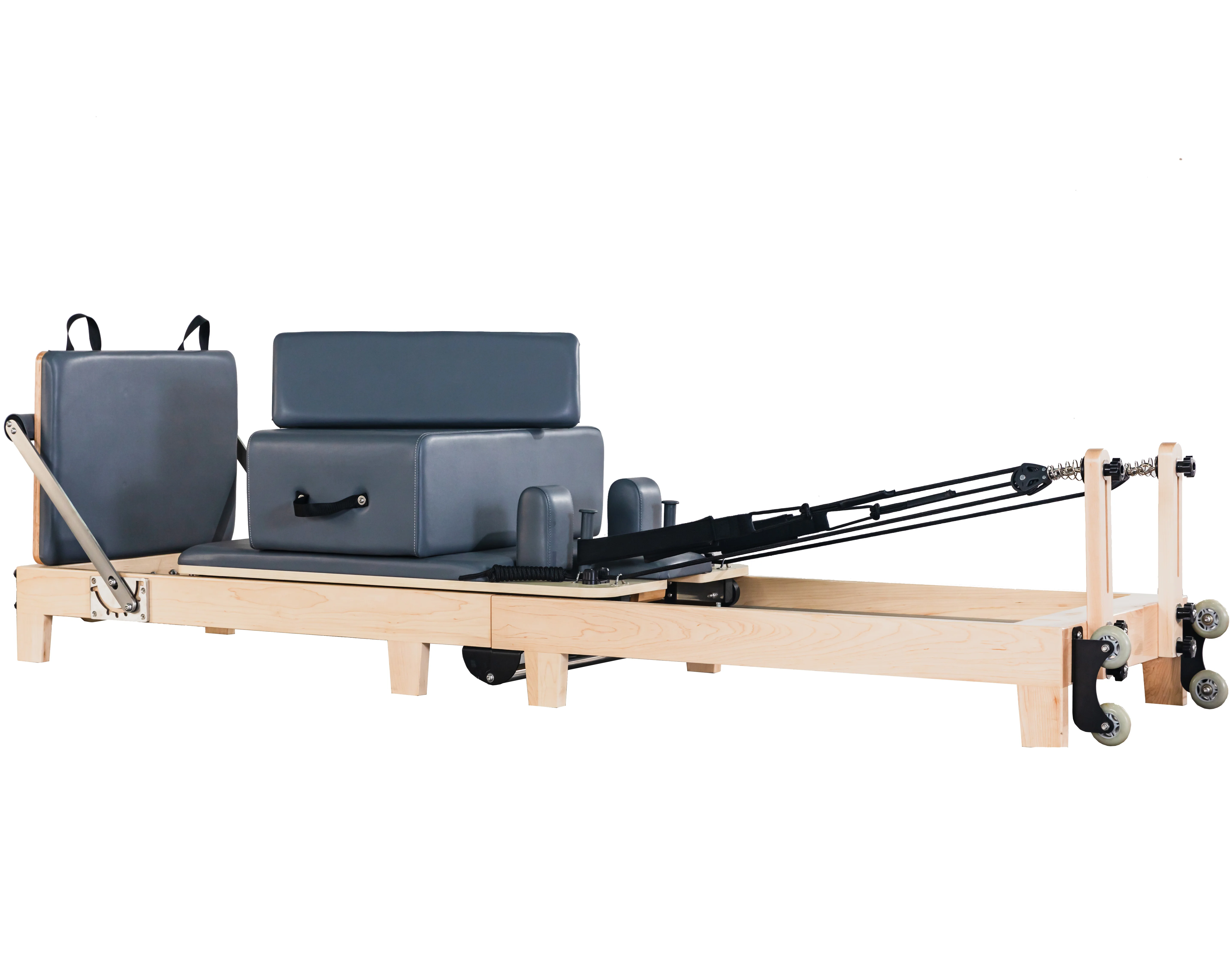 Wholesale of new products reformer pilates machine wooden foldable pilates reformer