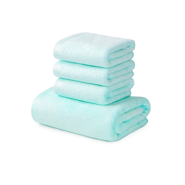 Wholesale luxury 100%bamboo microfibre large bath towels  in case for spa use