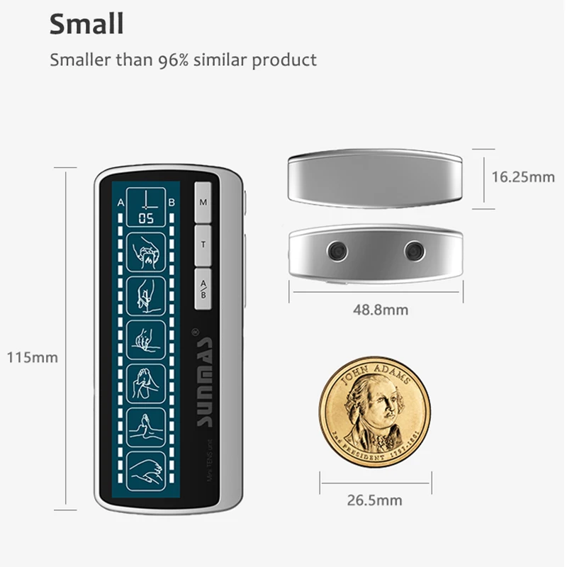 Massage Machine Electric Therapy Impulse Massage Device  Tens Unit Muscle Stimulator Physiotherapy for Pain Relief