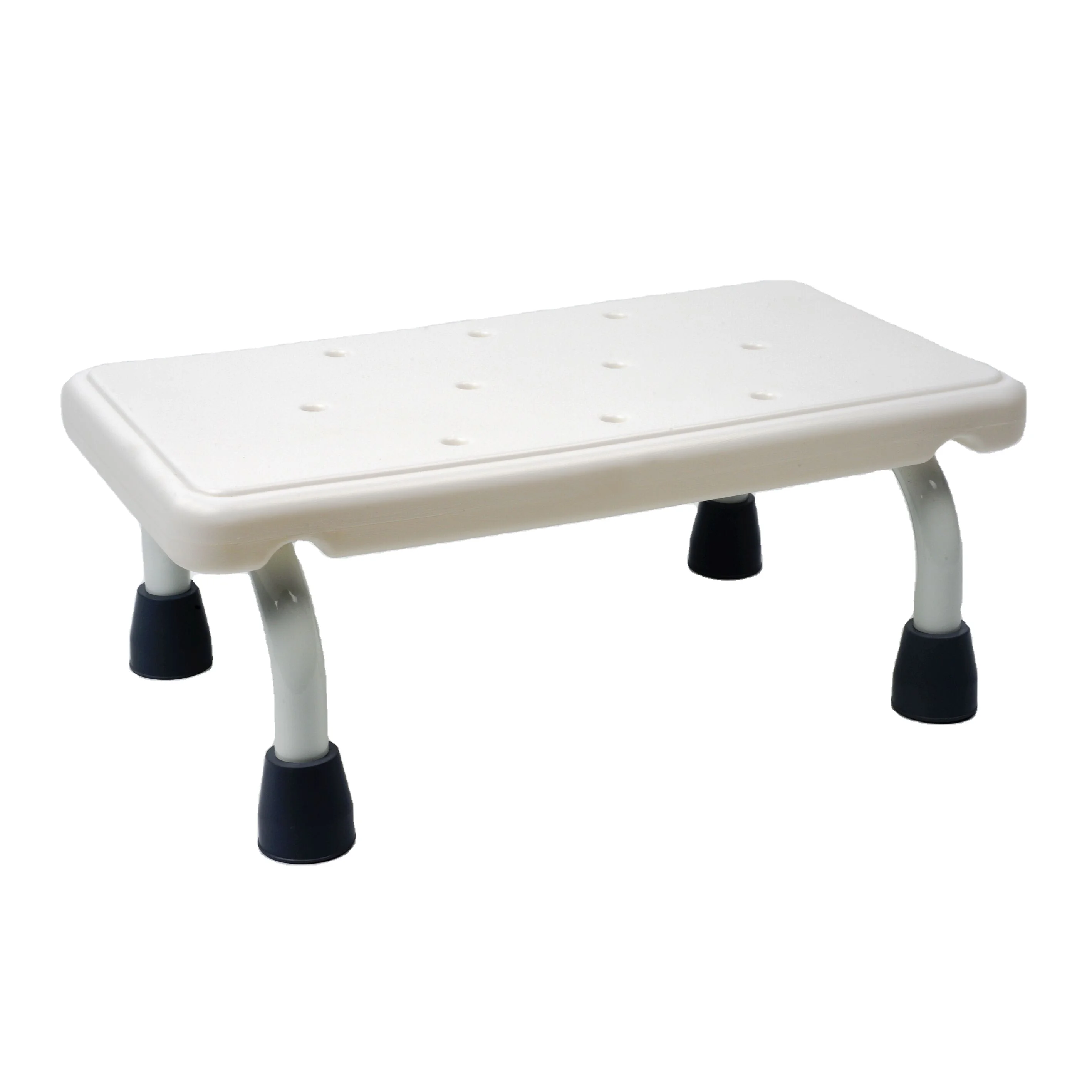 elderly ergonomic height balance stool without arm rest bath shower foot step seat chair for senior