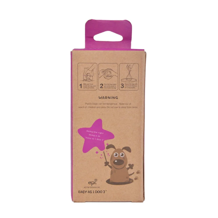 Pet Supplies Hot Selling Animal Accessories Bag Pet Waste Disposal Bags