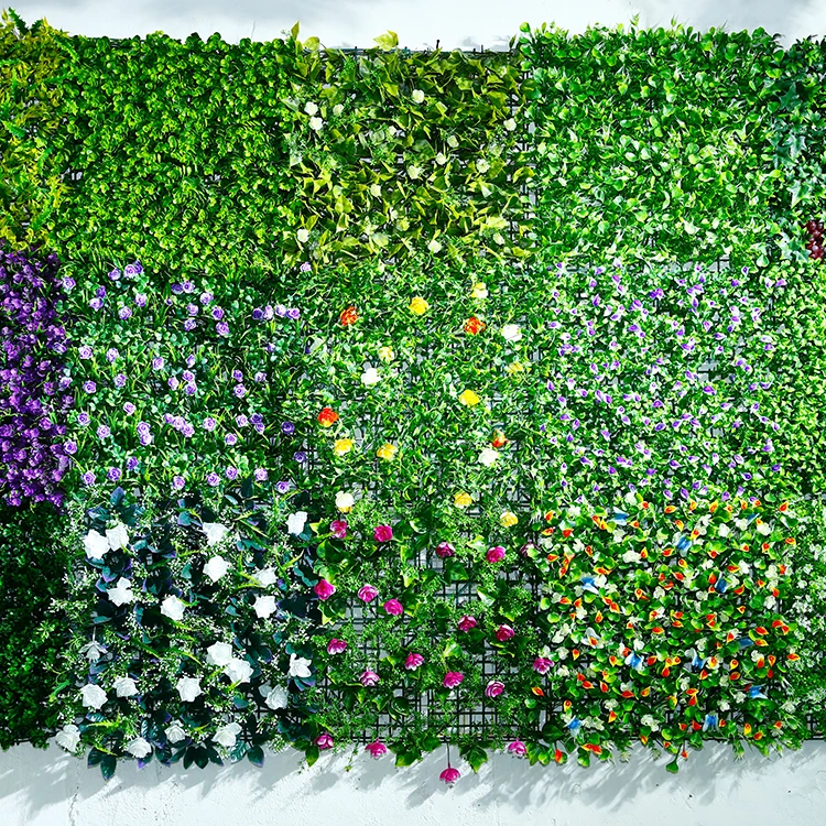 Discounts Product Home Decoration Garden Supplies Green Wall Vertical Garden Artificial Boxwood Green Wall