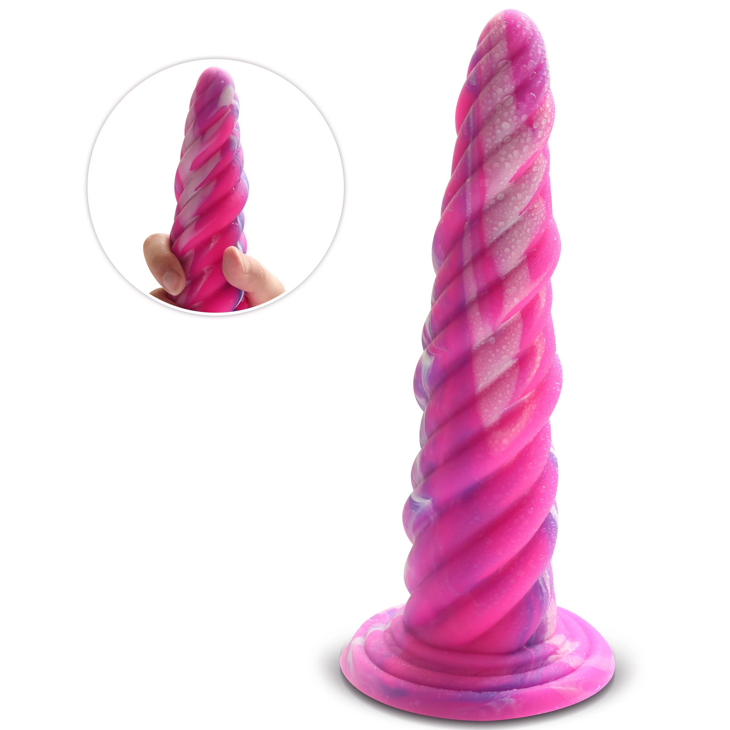 Tornado Pussy Masturbator Oversize Dildo Sex Toy for Women Adult Monster Dildo with Suction Cup for Female Wand Massager