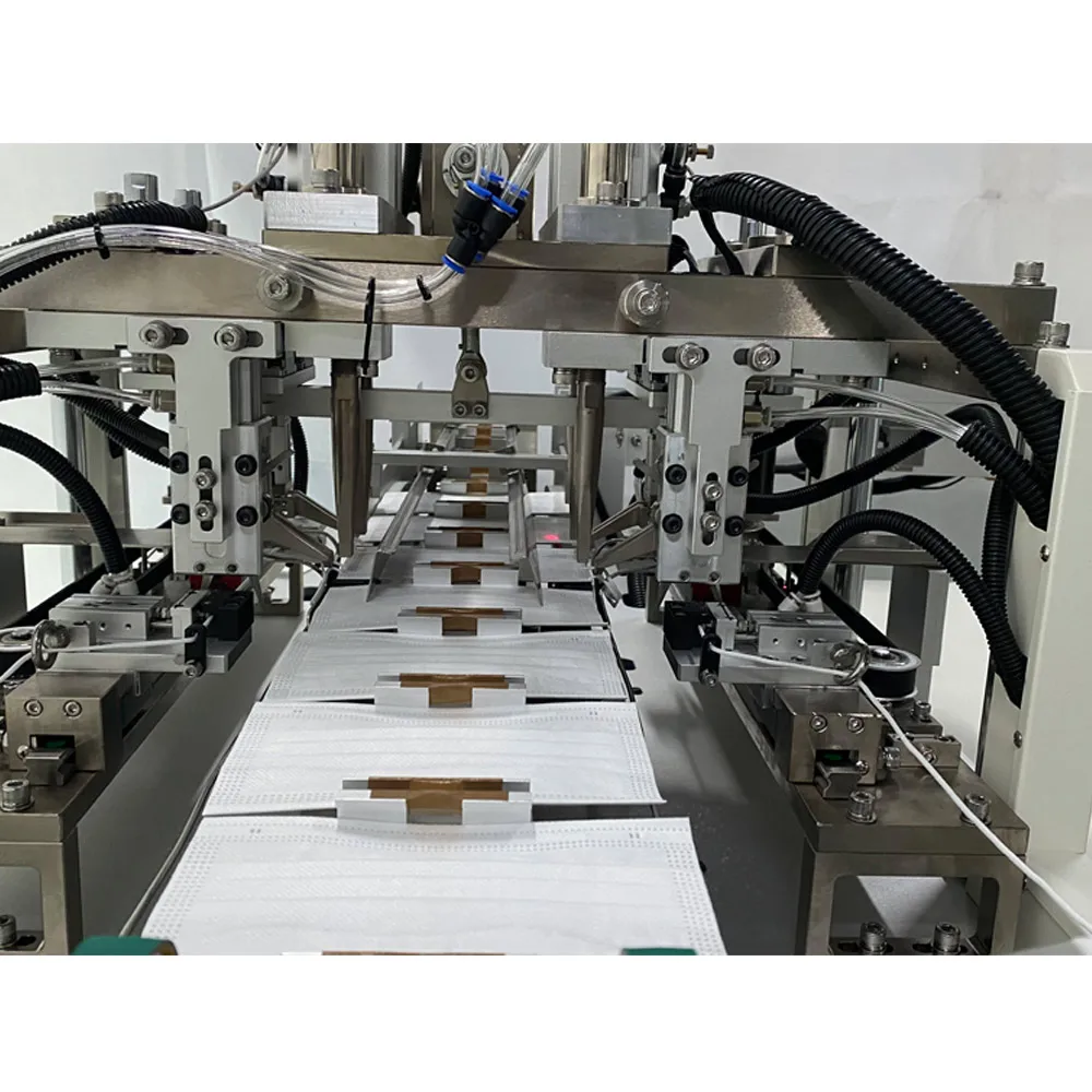 Manufacturer High Quality Mask Production Max Speed 170Pcs/Min 3Ply 2D Flat Mask Making Machine