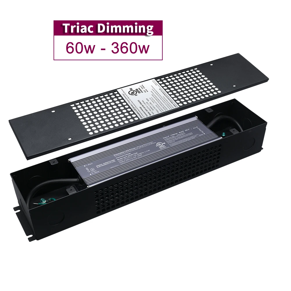driver led dimmable 12v Triac Dimmable power supply 12V 24V DC Output 25W TO 400W dimmable led driver for led strip lighting