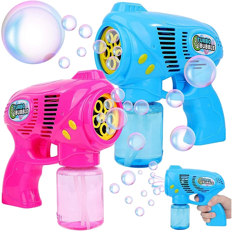Wholesale Customized Electric Kids Party Birthday Gifts Bubble Blaster Gun Bubble Toys
