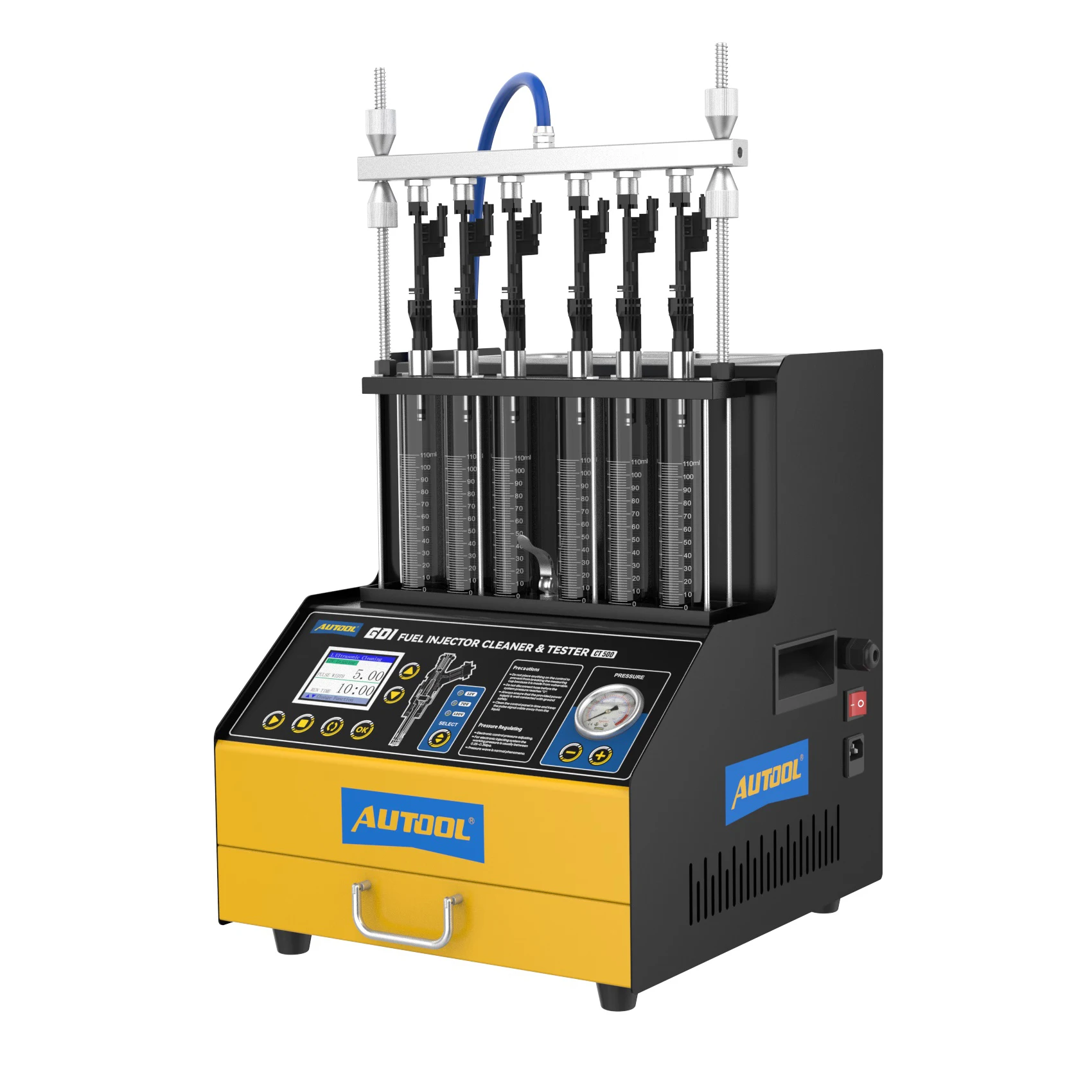 AUTOOL CT500 launch injector cleaner ultrasonic auto car fuel injector tester cleaner Fuel Injector Cleaner & Tester Machine