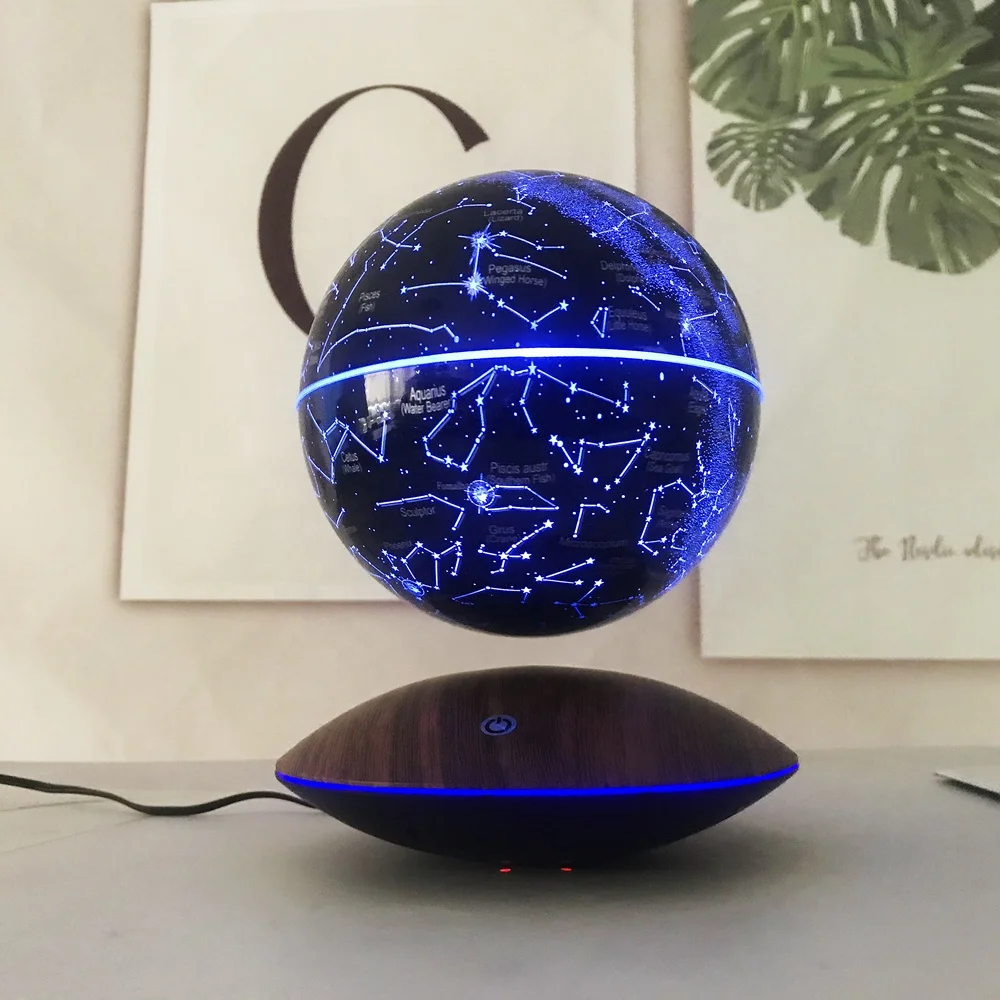 Супер крутой левитирующий Звездный шар Магнитный левитирующий светильник красочный звездный свет модное украшение для дома Рождественский подарок
