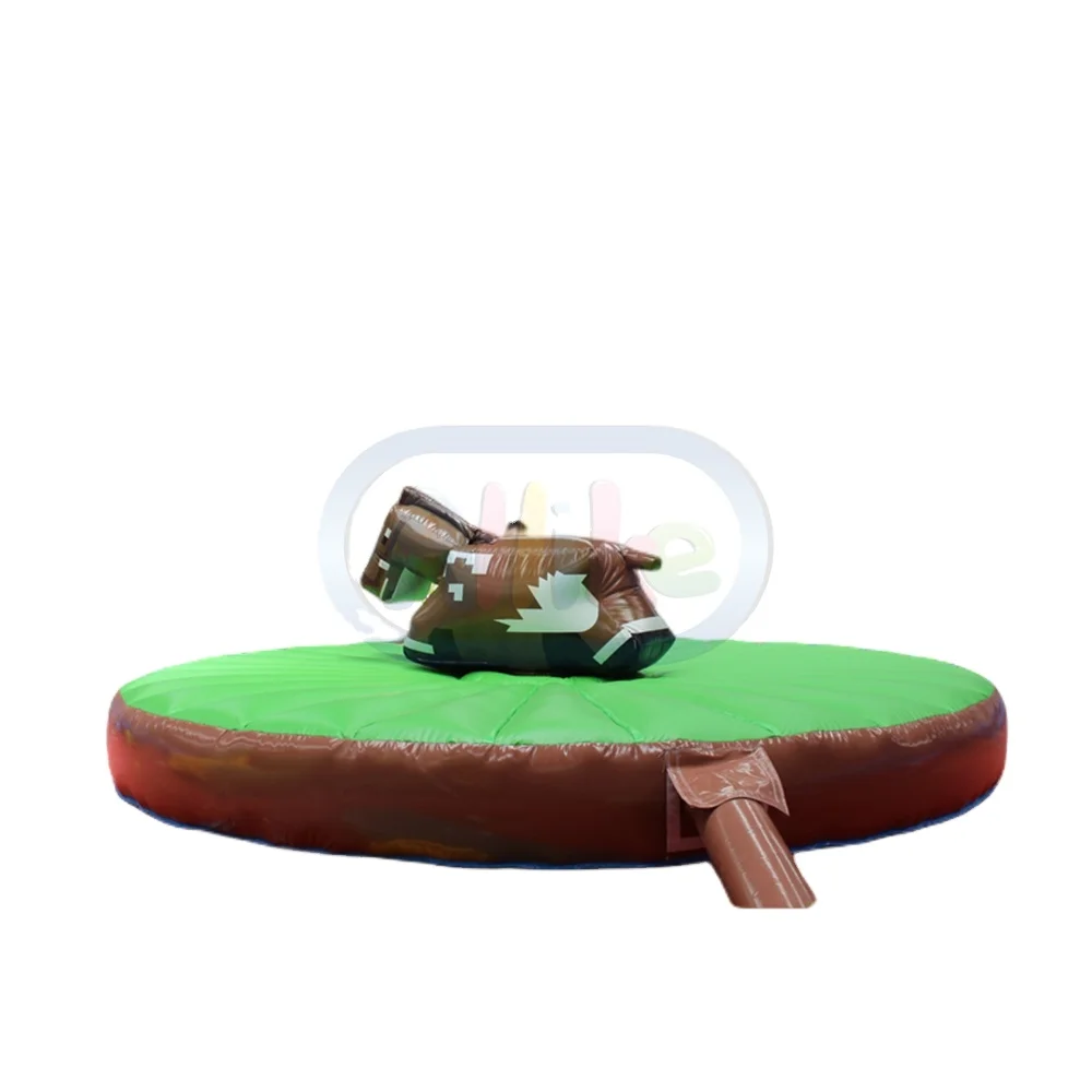 Commercial Custom Outdoor Carnival Game Inflatable Mechanical Bullfighting Game Competitive For Sale