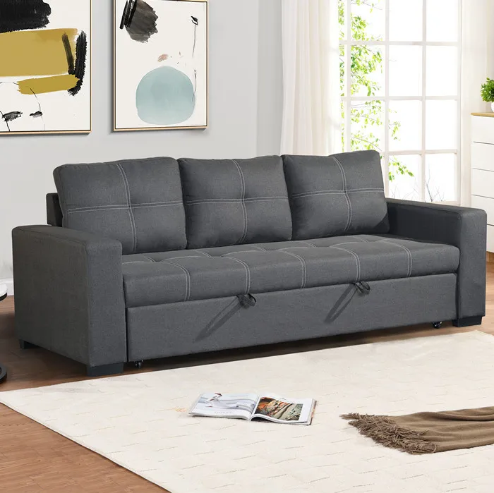 Space Saving Modern Home Use Sofa Bed Creative Bed Set Furniture Good Quality Sofa Cum Bed
