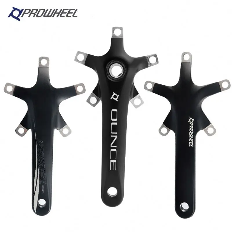 Комплект Шатунов PROWHEEL 110/130BCD для дорожного велосипеда 170/172 5 мм шоссейные/складные велосипедные кривошипы и Нижний Кронштейн BB
