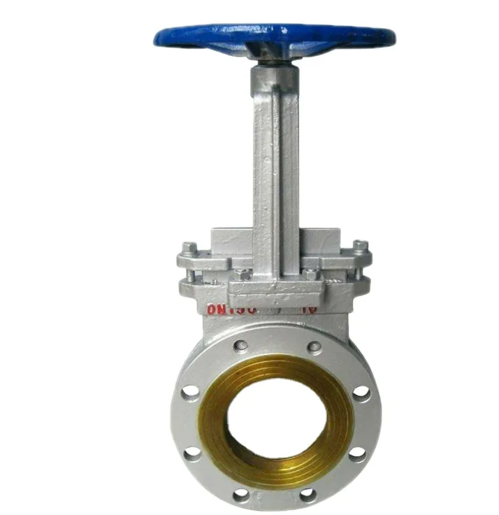 BIAOYI Factory Valves Price PZ73H-16C/PZ73H-150LB Knife Gate Valve Dn100 Pn10 4 Inch