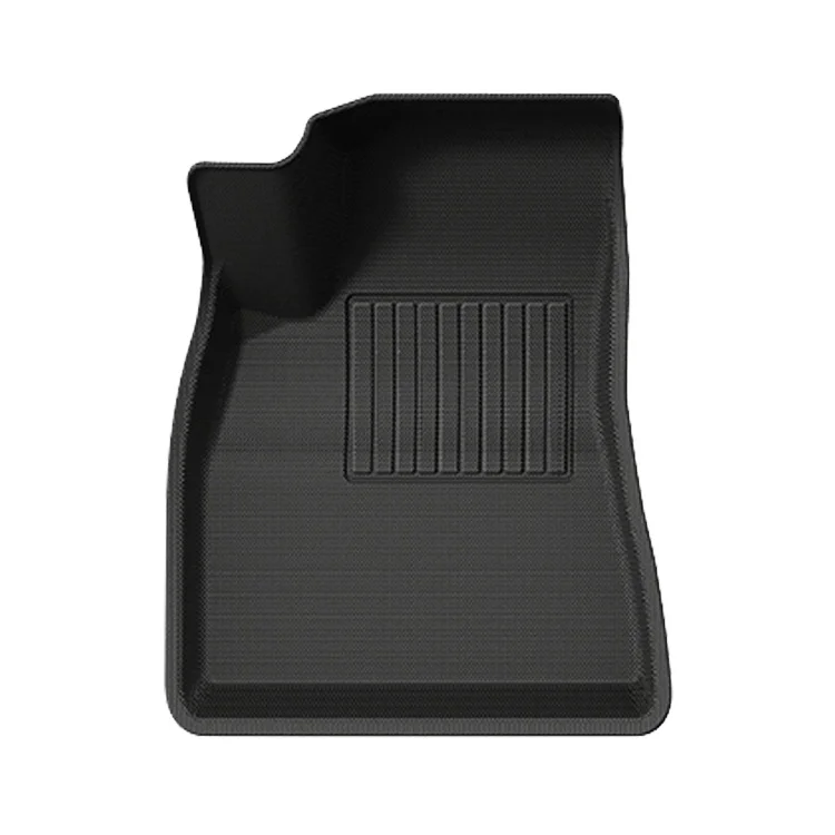 General purpose heat pressed non slip car foot mats waterproof and environmentally friendly TPE easy to clean
