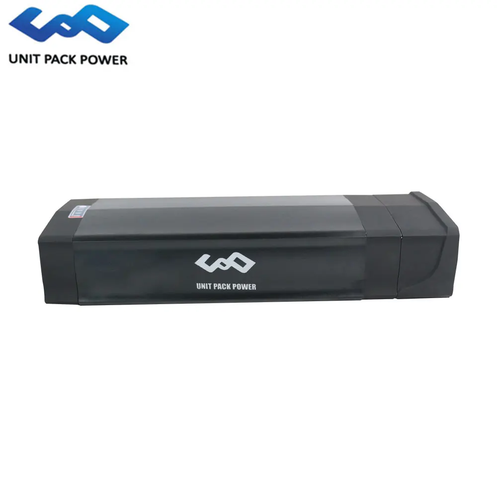 Germany stock 48v 20ah Black Rear Rack Ebike Battery with Rear Rack NMC rechargeable e bike battery