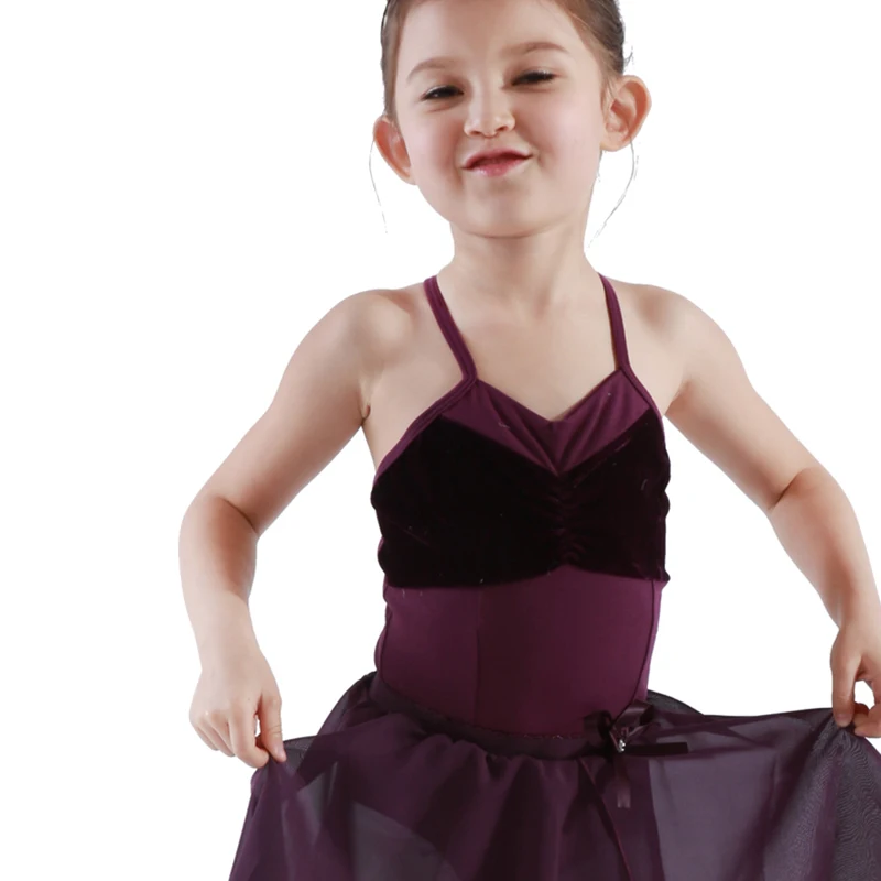 Китайское красивое детское балетное трико, танцевальный костюм, Новое поступление, лифчик, трико, танцевальная одежда для девочек