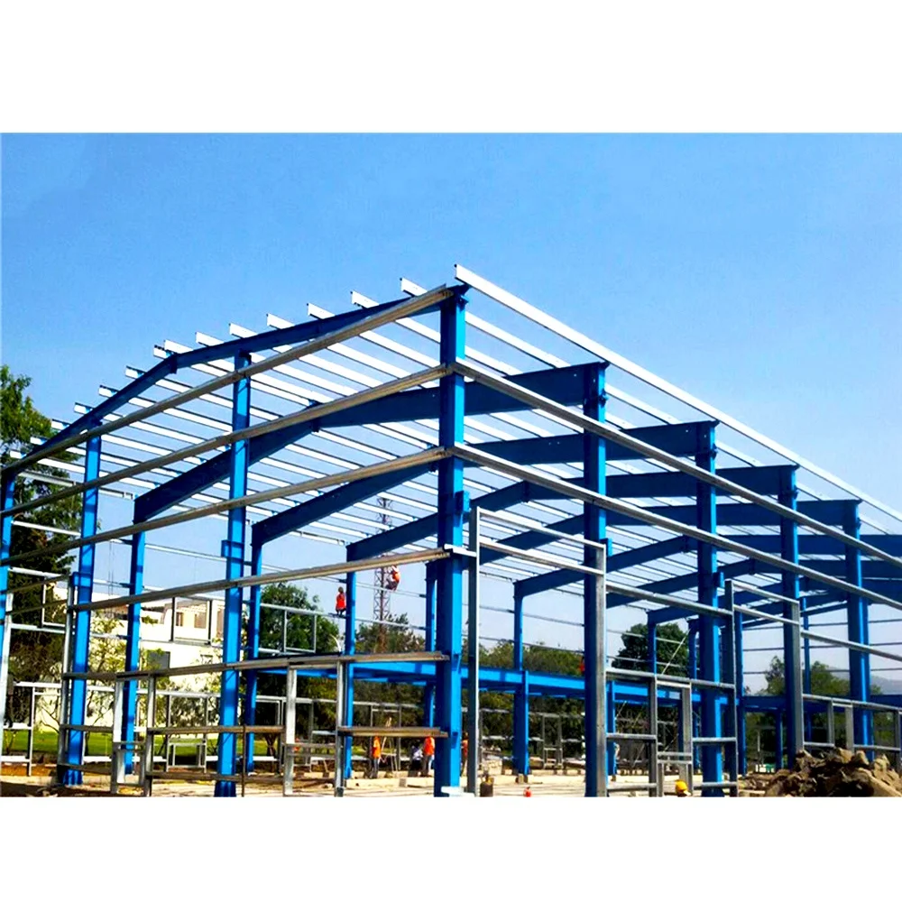 Сборная стальная конструкция 300m2car цех зданий цена дизайн