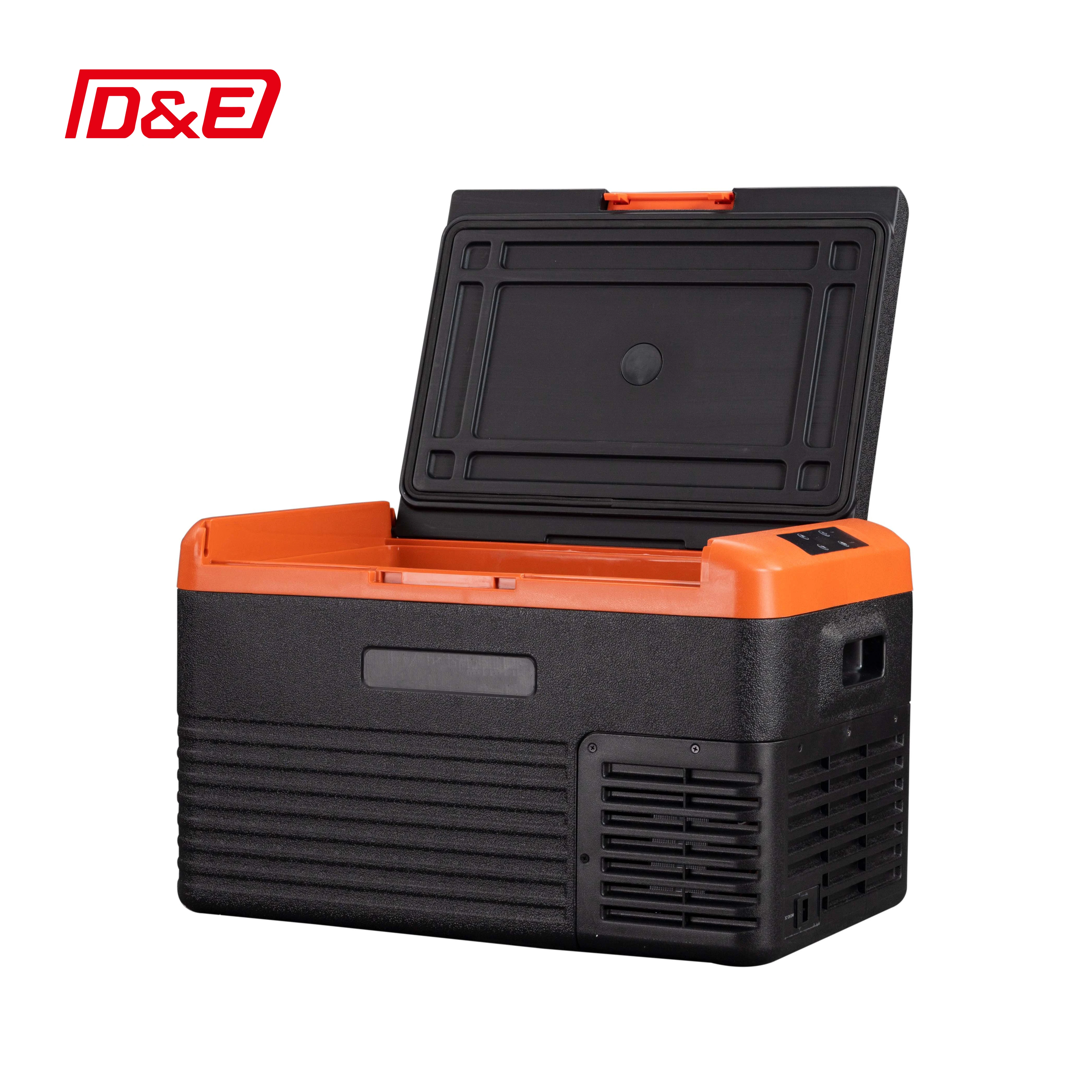 12 24v Caravan RV Camping Compressor Refrigerator Fridge R90 dual zone Portable Freezer Small Refrigerator Vertical Car Fridge