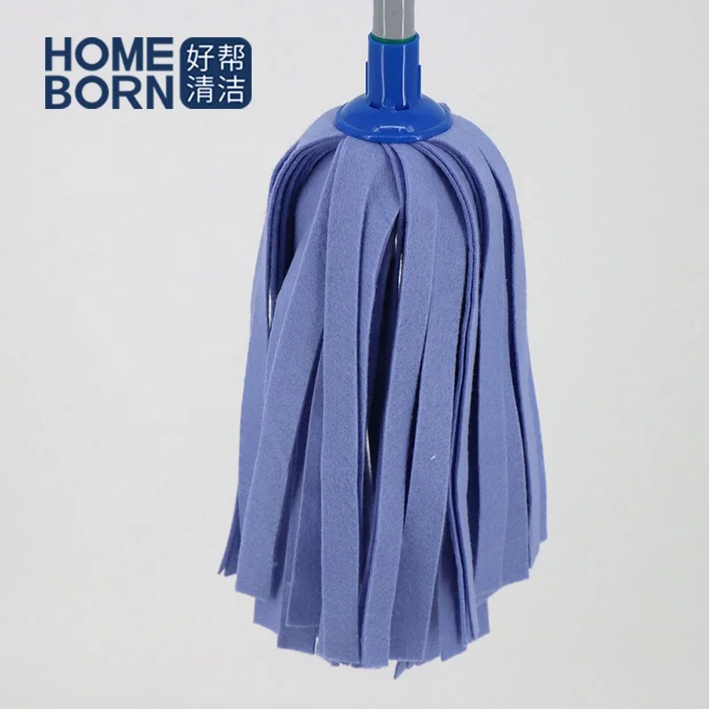 Xingtai newest design plastic mold mop clean microfiber strip deck mops with non-woven fabric