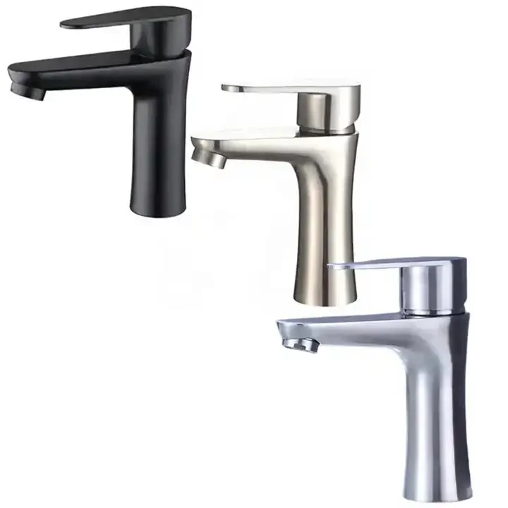 WELS CE Stainless Steel Brass Main Body and Handle Single Hole Single Handle Kitchen Mixer Kitchen Faucet Kitchen Taps