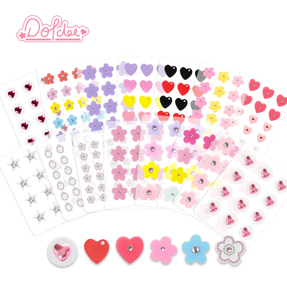 OEM ODM Fashionable Hydrocolloid Shiny Diamond Pimple Patch Waterproof For Zits And Blemish