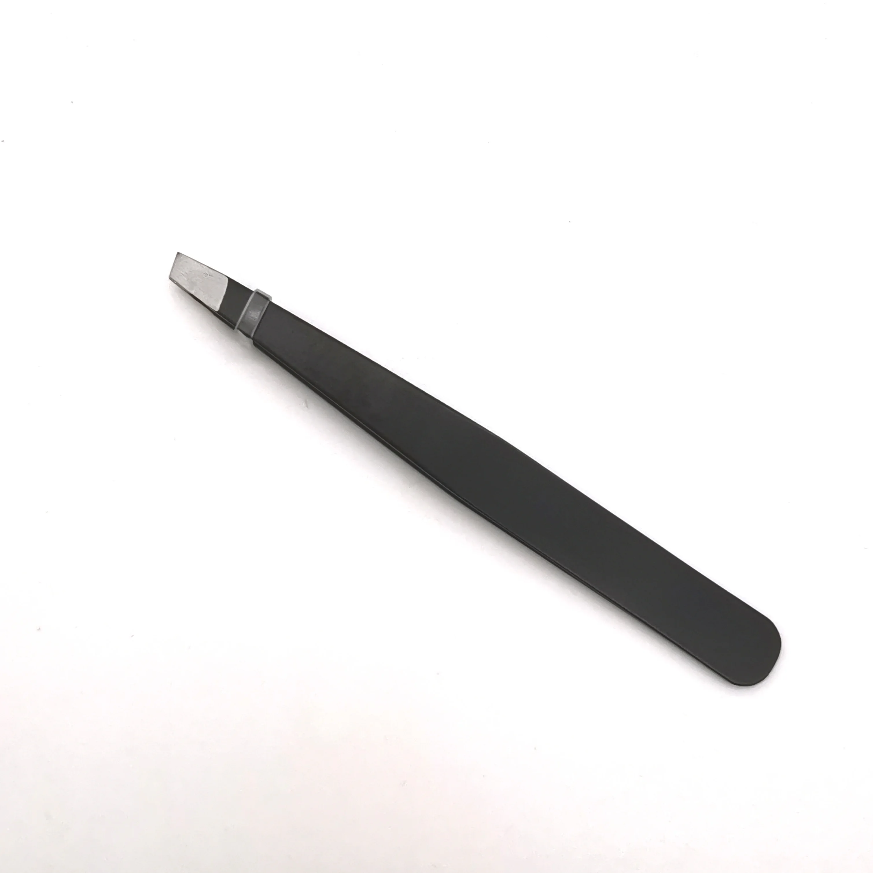 black Stainless steel eyebrow pliers Eyelash Extension clip eyebrow clip single and eyebro
