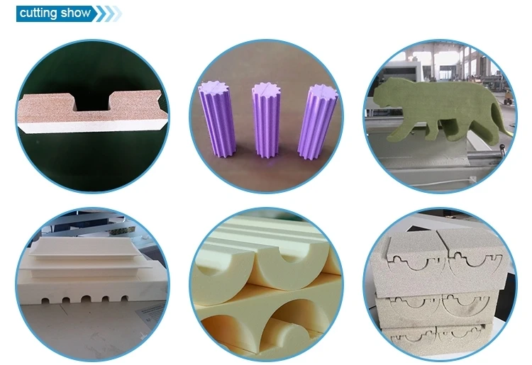 Viscoelastic Memory Foam cutting machine