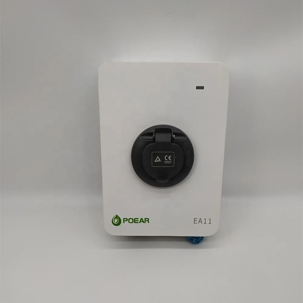 
11KW 400V 16A wall box ev charger with type 2 socket and type B RCD,ev charge manufacturers,ev ac charging station,OEM 