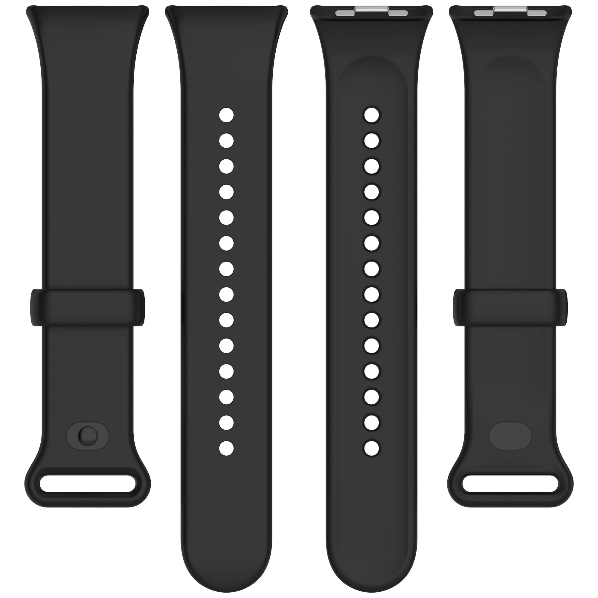 Soft Silicone Watch Strap For Xiaomi Mi Band 9 Pro Sport Silicone Watch Bracelet for Xiaomi Mi Band 8 Pro/Redmi Watch4