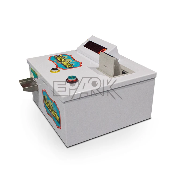 Easy Operated Digital Ticket Count Machine/Print Receipt Machine Lottery Ticket Eater Machine