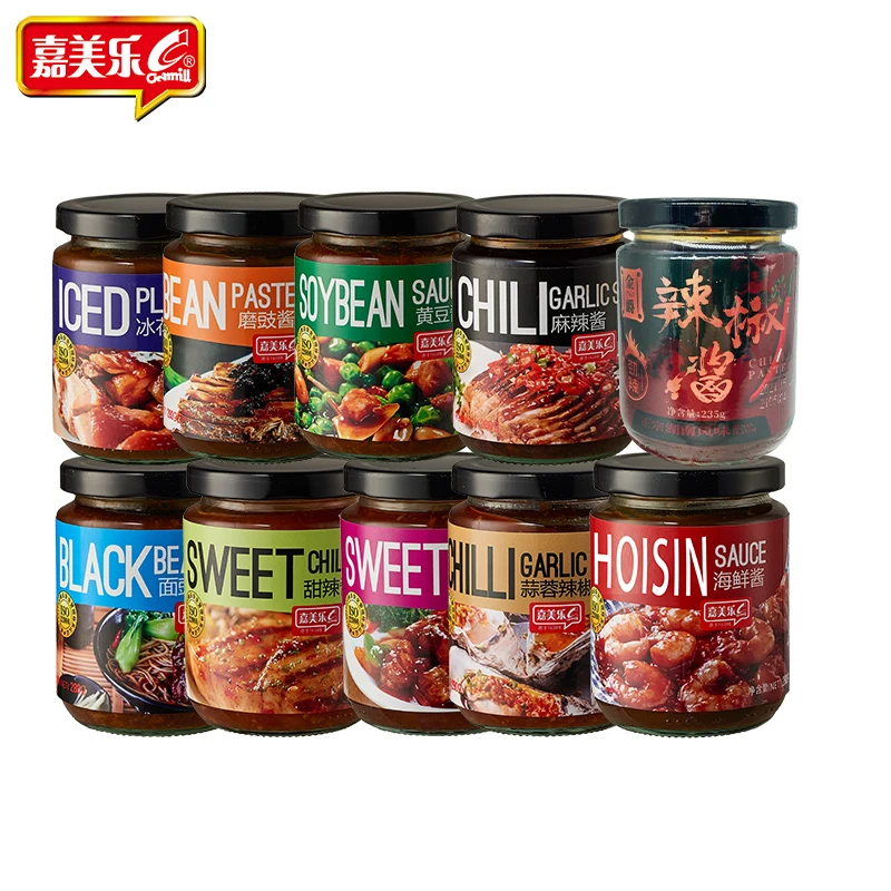 Free samples Halal Chinese Taste Wholesale Cooking Cuisine Recipes OEM Factory Chili Sauce Chilli Sauce