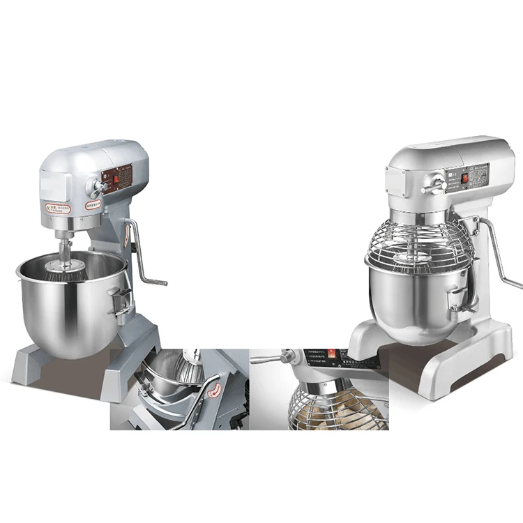 Hot Sale Commercial Electric 20L Big Planetary Dough Mixer (3 Stirrers)