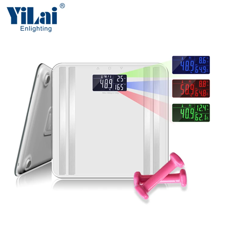 180 кг оптовая торговля бытовой 3 цвета назад-свет электронный цифровой тело здоровья весом тела Жир