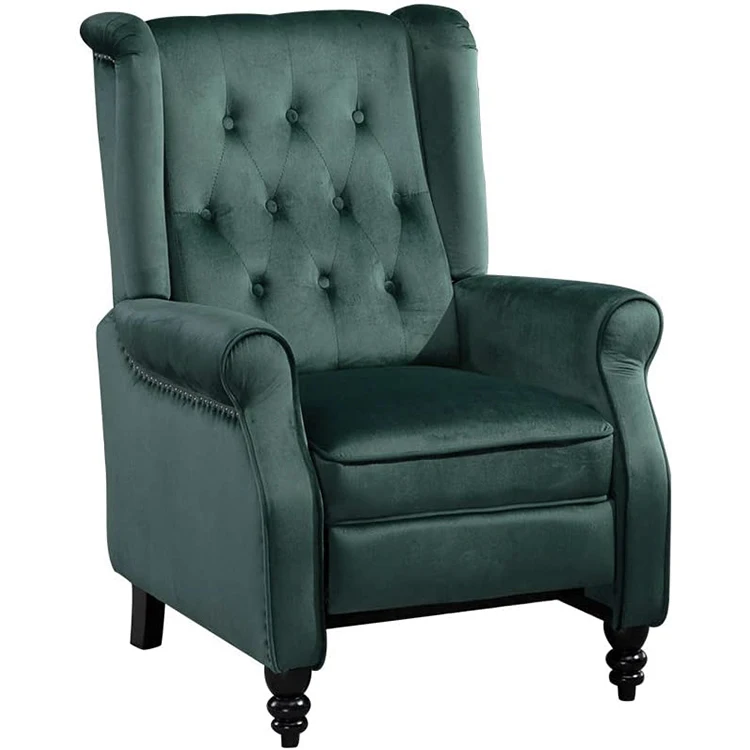 wholesale goood quality durable genuine leather beautiful seat high set sofa manual living room sofa neck recliner