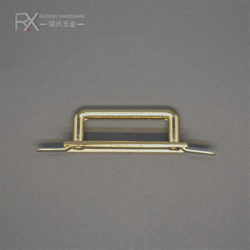 zinc alloy hardware custom arch bridge shape metal  buckle decorative tag bag prats making accessories for handbag strap bridge