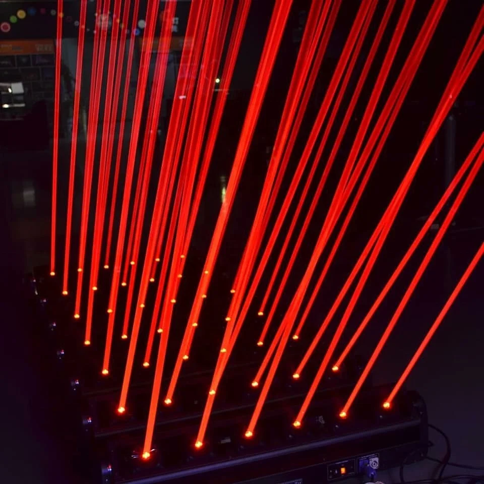 Hongmei  6 Eyes Red Green Moving Head Laser Light Show Projector Rgb Lasers Club Bar Disco Dj Lights Equipment