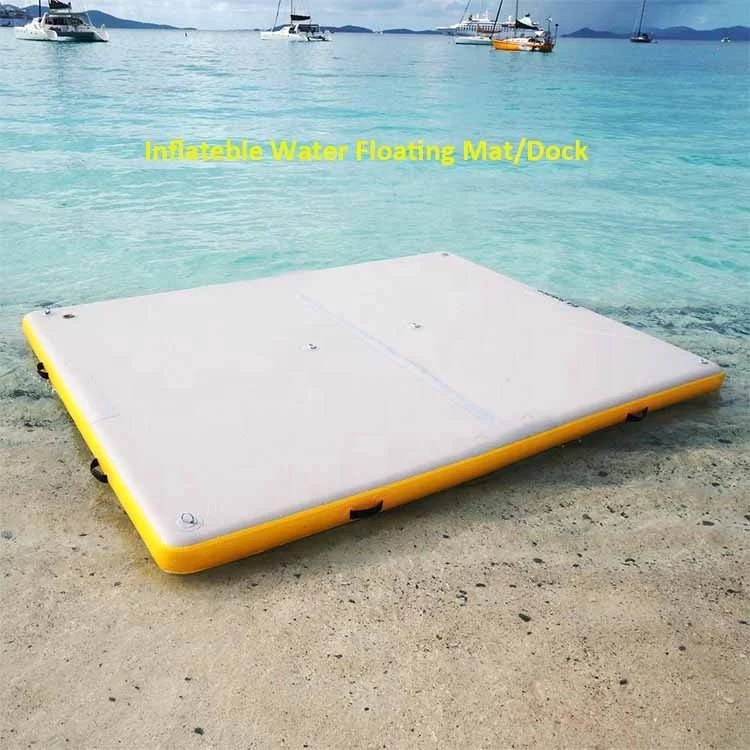 Inflatable Floating Dock Inflatable Swim Water Platform