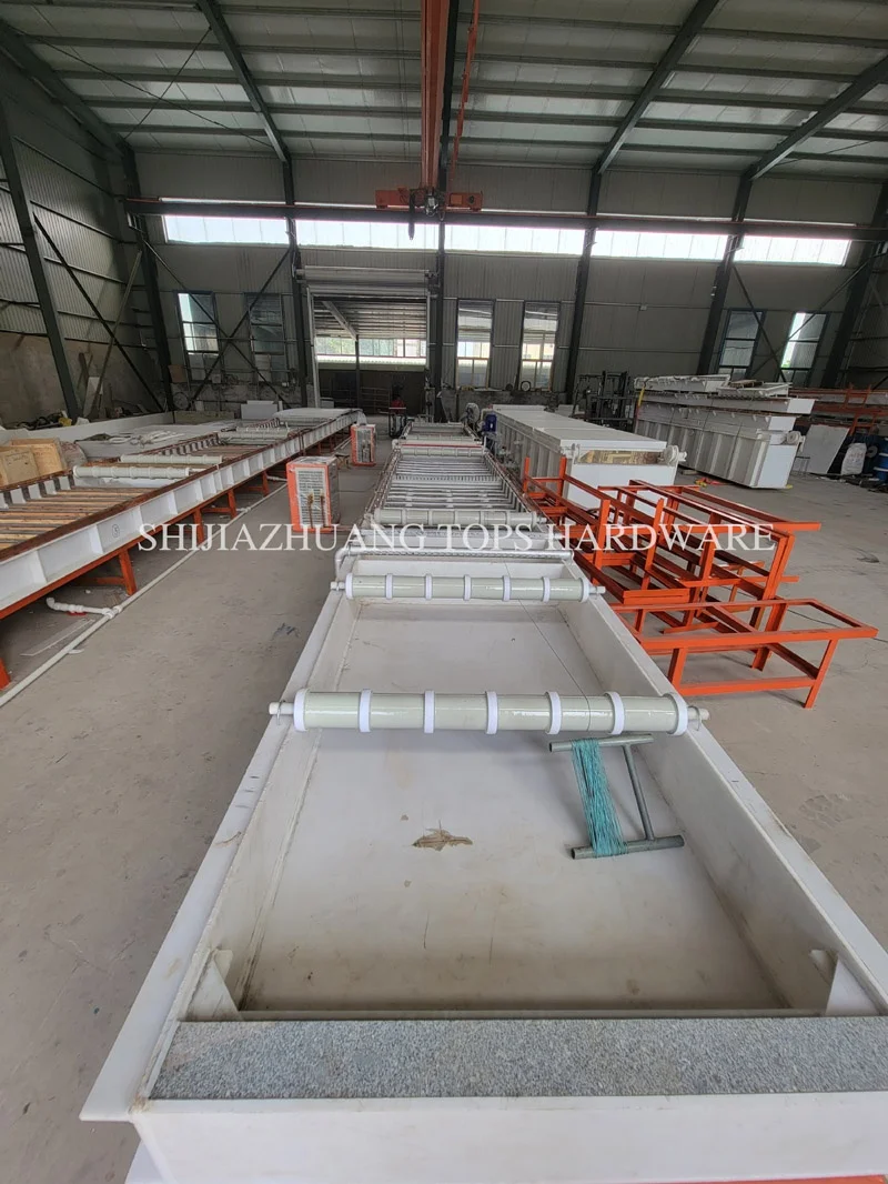 electroplating line electro galvanizing line for steel wire