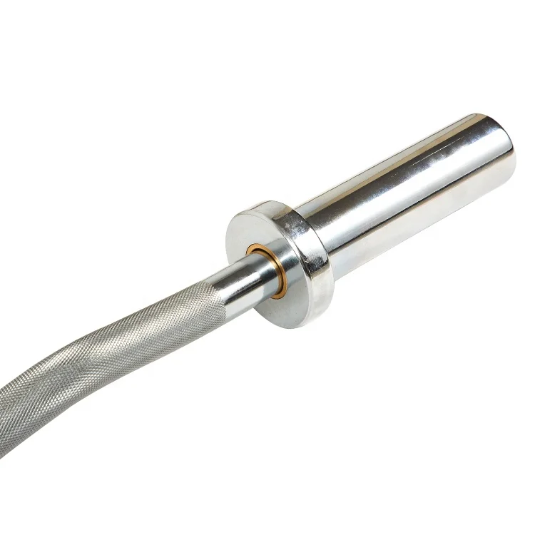 
Fitness Custom Weight Lifting Curl Barbell Bar 