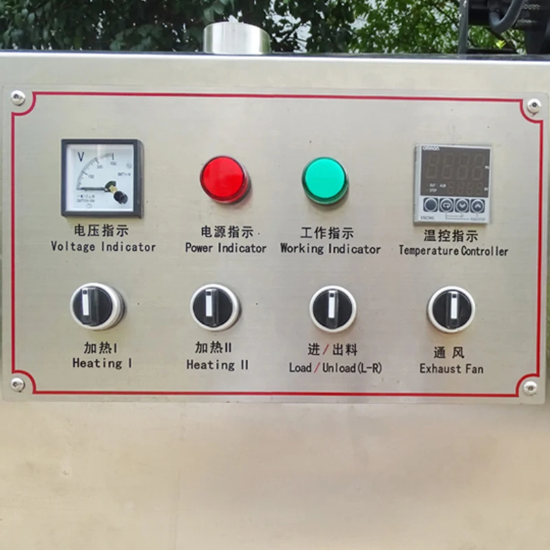 500kg Electric Gas Peanut Roasting Machine Grain Nuts Roaster Machine