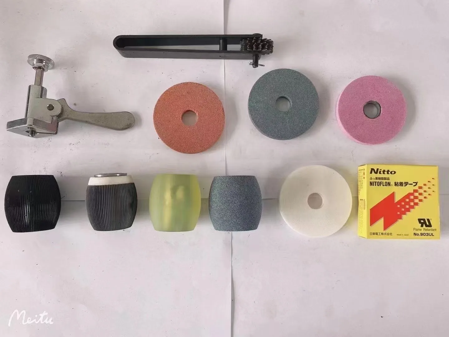 Steel feed Roller and Roller type pressure foot for Skiving Machine shoe leather machine spare parts