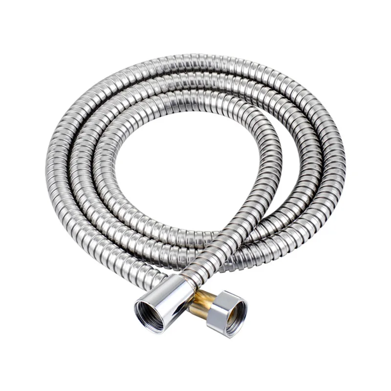 Bathroom Accessories: Stainless Steel Shower Hose with  Bearing and Brass Nut at 1m