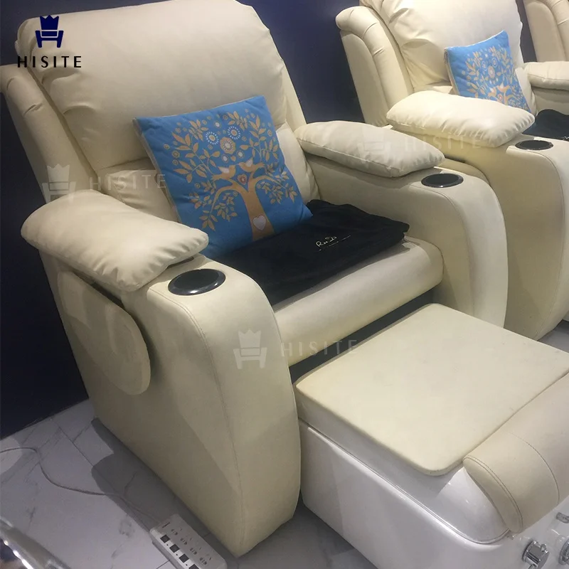 Hisite Nail Salon Foot Spa Bath Remote Control Pedicure Massage Chair