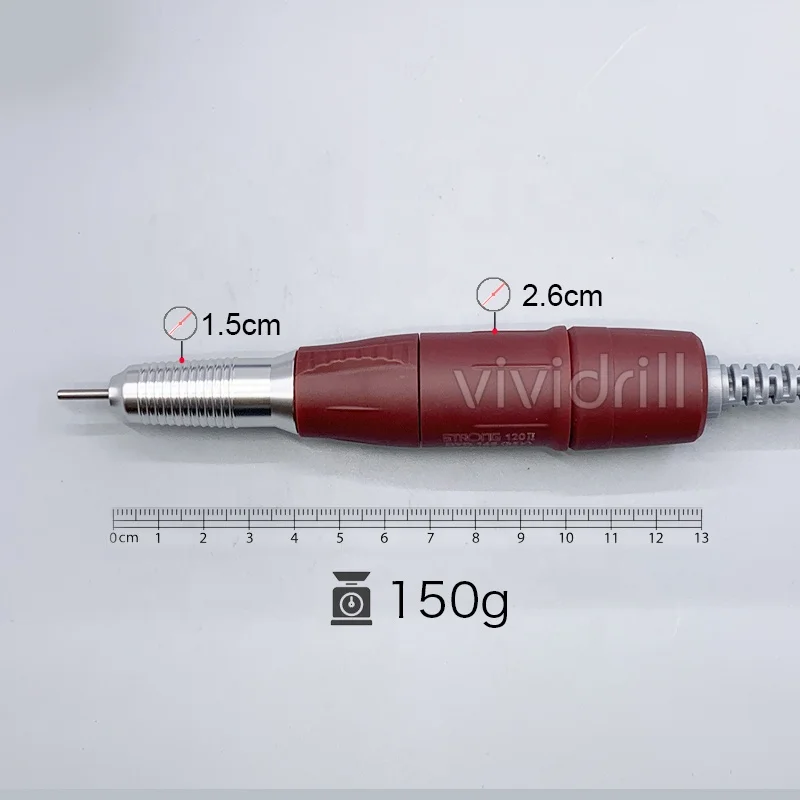 strong 207 120II manicure nail drill machine 35000 rpm micromotor handpiece