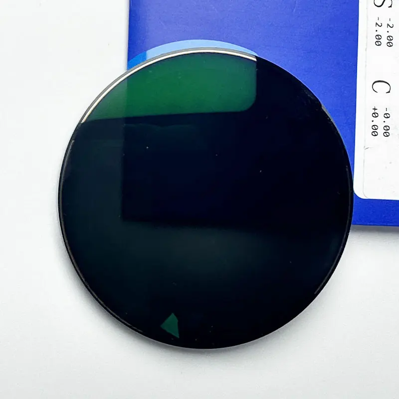 1.67 1.74 Photogrey Photochromic Optical Lens Ultra-Clear Hmc Anti Blue Light Eyewear Lenses with Anti-Glare Coating