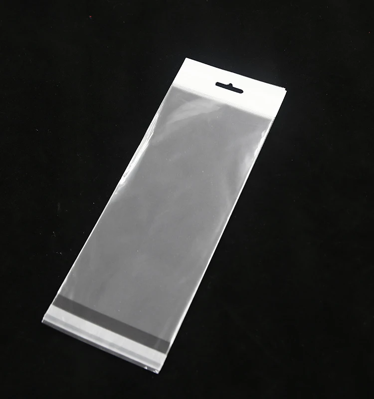 Transparent Self Sealing  Gift Jewelry Packaging Pen Pencil OPP Plastic Bag Cellophane